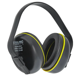 Protector Auditivo "NRR 23 dB" "SAMURAI" Tipo Copa STEELPRO®
