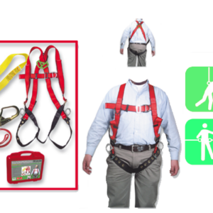 Arnés de Seguridad, Slinga 1.8mt, 4 Anillos, Gancho Grande "CONTRA CAÍDAS Zubi-Ola®
