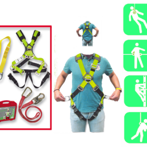 Arnés de Seguridad "Multipropósito" Slinga 1.8mt, 4 anillos, Gancho Pequeño Zubi-Ola®