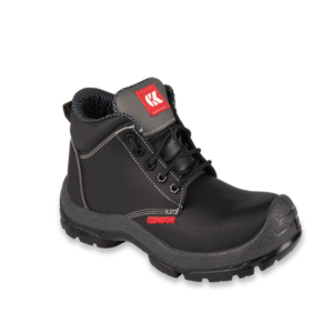 Bota "SAFETY" Seguridad Tridensidad, Negra. KONDOR®
